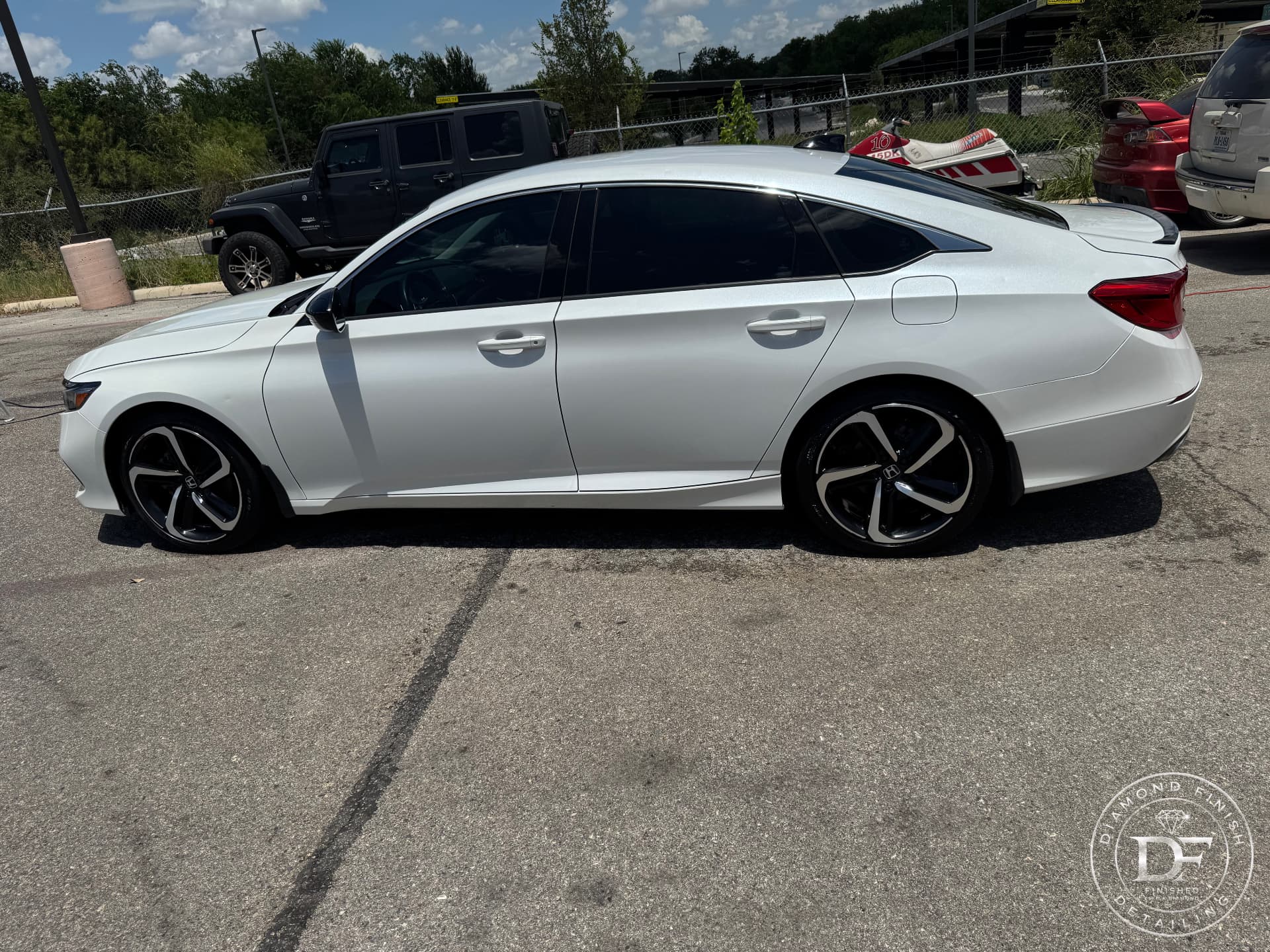 Exterior Hand Wash — Honda Accord Sport — after